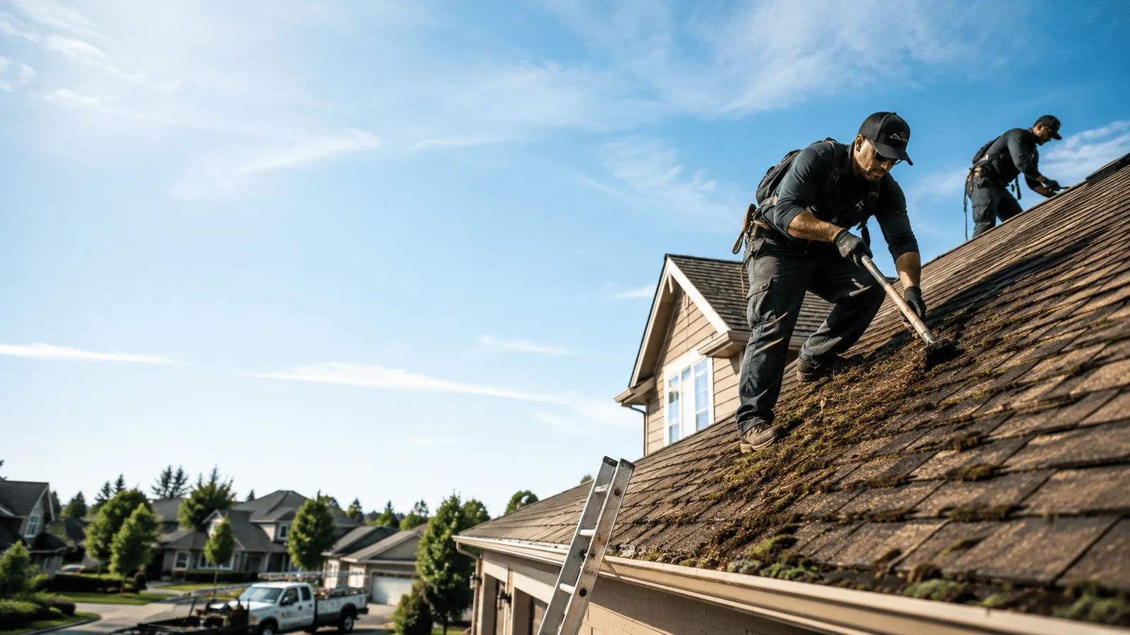 Roof Moss Removal in Powersite, MO near me